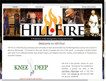 Tablet Screenshot of hillfire.org